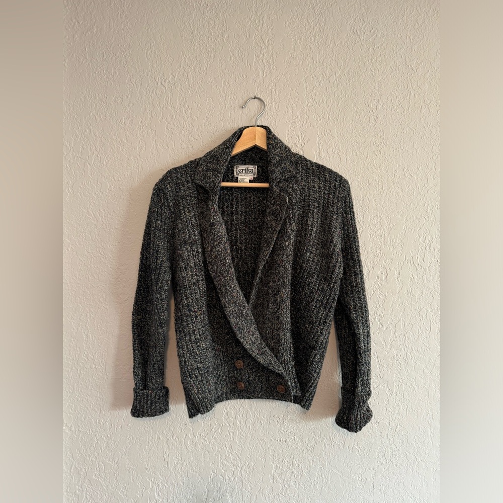 Vintage gray cardigan